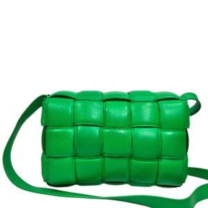 Bottega Veneta Sac « Cassette » en cuir entrelacé vert