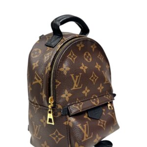 Louis Vuitton Sac à dos « Palm Springs Mini » en toile Monogram