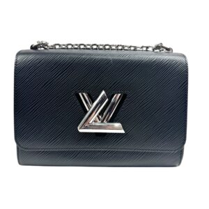 Louis Vuitton année 2017 Sac « Twist » en cuir épi noir