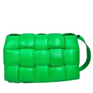 Bottega Veneta Sac « Cassette » en cuir entrelacé vert
