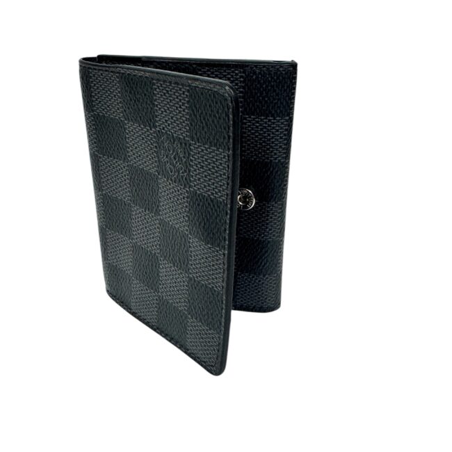 Louis Vuitton, porte-cartes damier graphite