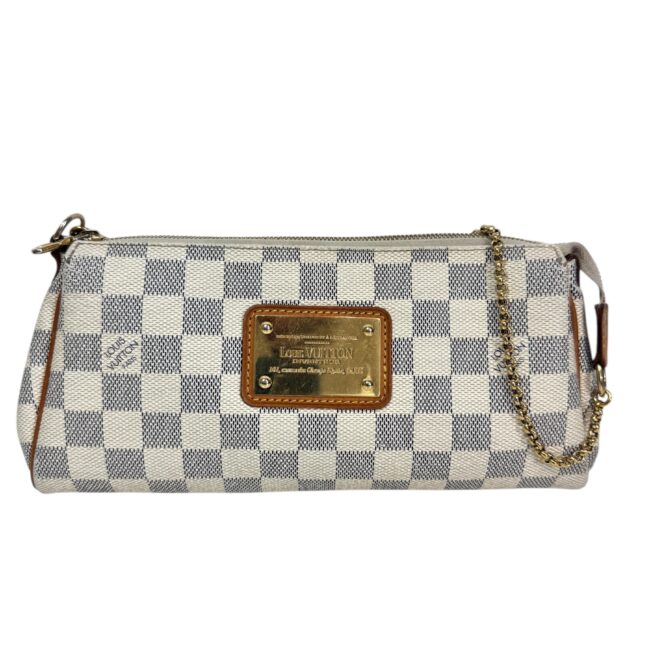 Louis Vuitton année 2016 Pochette « Eva » en toile damier azur