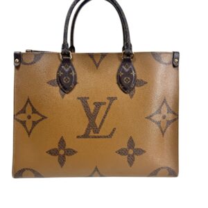 Louis Vuitton année 2023 Sac « On The Go » MM en toile Monogram et toile Monogram Giant