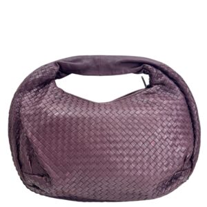 Bottega Veneta Hobo cuir agneau Nappa Intrecciato violet