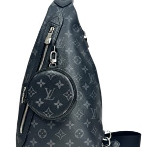 Louis Vuitton année 2024 Sac « Sling Duo » en toile Monogram éclipse