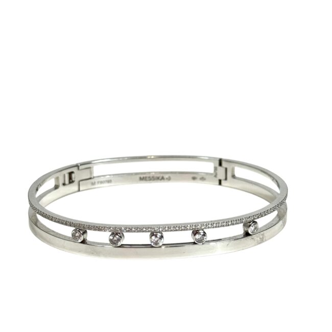 Messika, bracelet bangle move romane