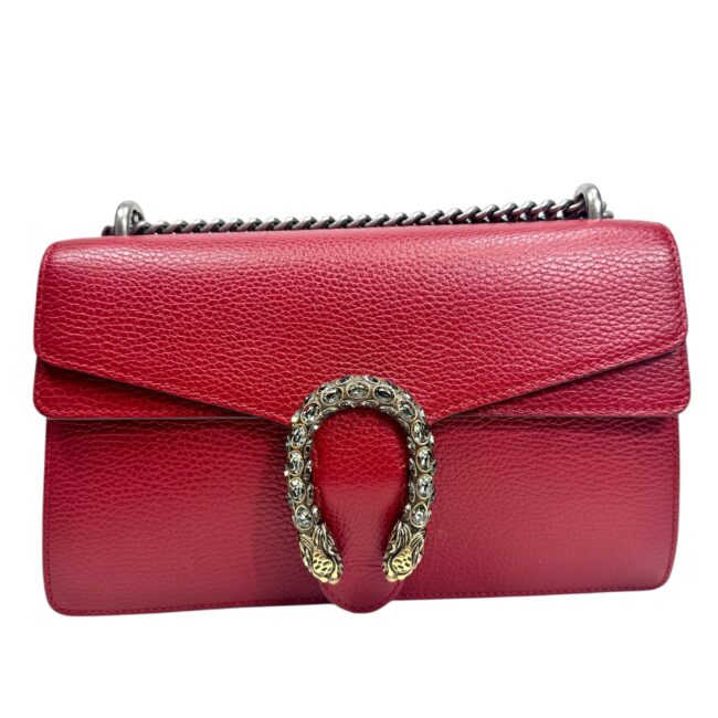 Gucci Sac « Dionysus » en veau grainé rouge